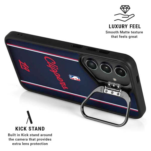 NBA LA Clippers Jersey Galaxy S25 Ultra Kickstand Case